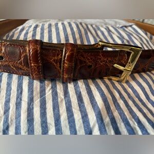 Crookhorn American Alligator Belt